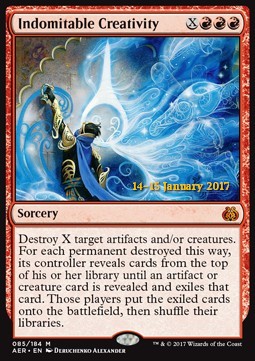 Indomitable Creativity - Aether Revolt Promos 