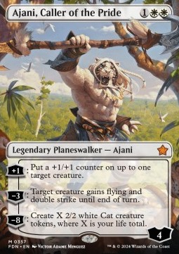 Ajani Caller of the Pride (V.1) 