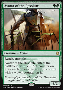 Avatar of the Resolute - Dragons of Tarkir 