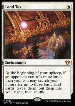 Land Tax - Commander Masters 