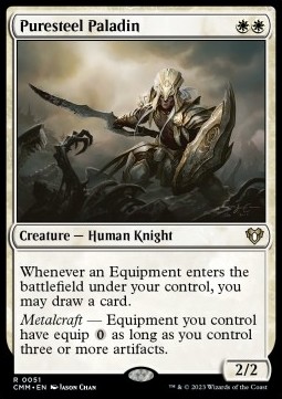 Puresteel Paladin - Commander Masters 