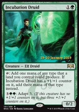 Incubation Druid - Ravnica Allegiance Extras 