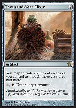 Thousand Year Elixir - Commander 2013