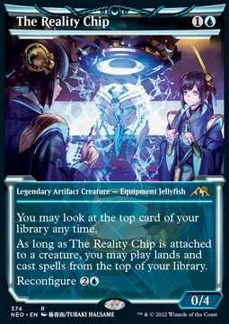 The Reality Chip (V.1) - Kamigawa Neon Dynasty Extras 