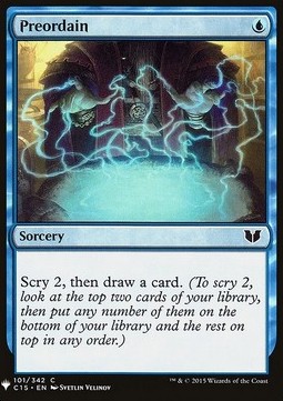Preordain - Mystery Booster 