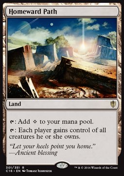 Homeward Path - Commander 2016 