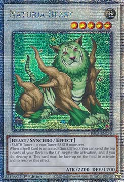 Naturia Beast (V.2 Quarter Century Secret Rare)