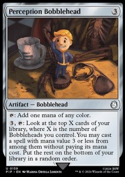 Perception Bobblehead - Universes Beyond Fallout
