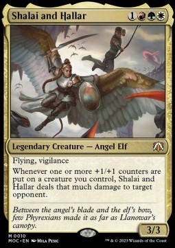 Shalai and Hallar - Commander March of the Machine