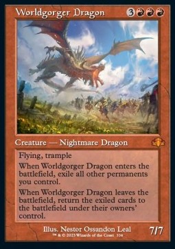 Worldgorger Dragon (V.1) - Dominaria Remastered Extras
