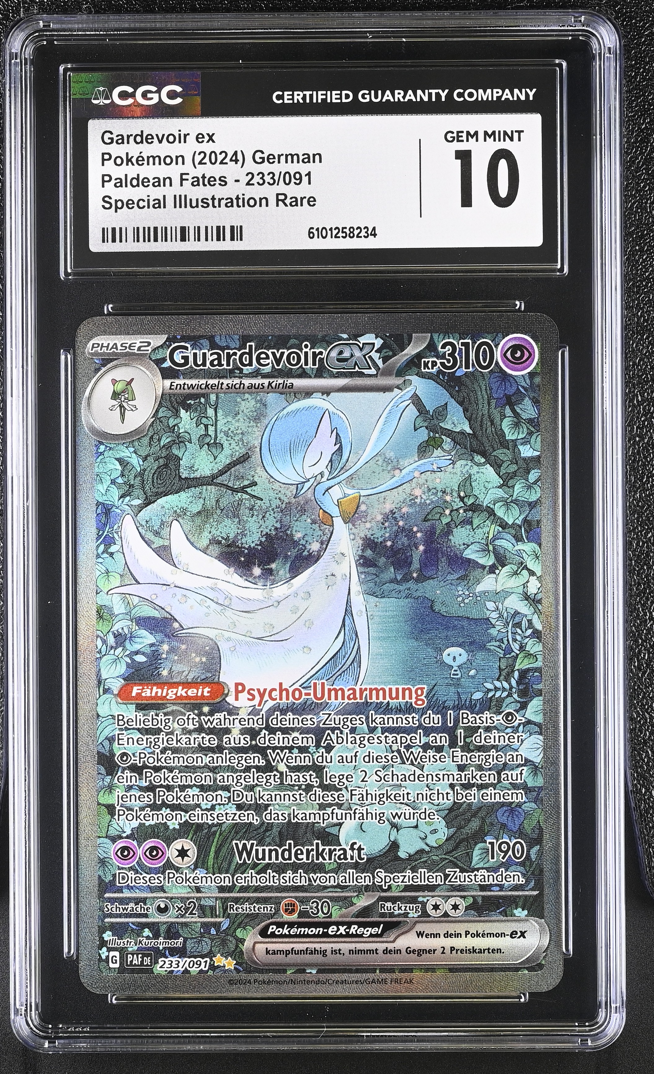 Gardevoir ex - PAF 233 - German - CGC 10 
