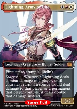 Lightning Army of One (V.4) 