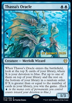 Thassas Oracle (V.2) - Theros Beyond Death Promos 