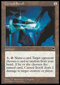 Cursed Scroll - Tempest