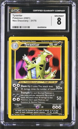 Tyranitar - NDI 31 - English - CGC 8