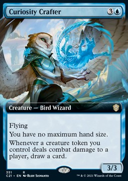 Curiosity Crafter - Commander Strixhaven Extras 