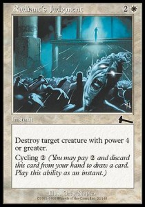 Radiants Judgment - Urzas Legacy