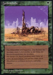 Crumble - Foreign Black Bordered 