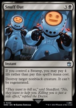 Snuff Out - Universes Beyond Doctor Who