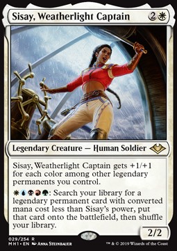 Sisay Weatherlight Captain - Modern Horizons