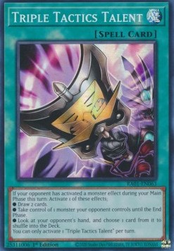 Triple Tactics Talent (V.1 Super Rare)