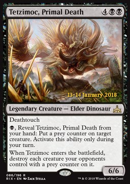 Tetzimoc Primal Death - Rivals of Ixalan Promos 