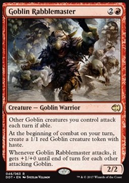Goblin Rabblemaster - Duel Decks Merfolk vs. Goblins 