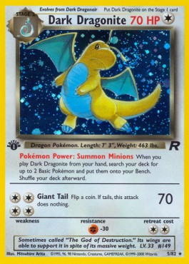 Dark Dragonite (Holo) 