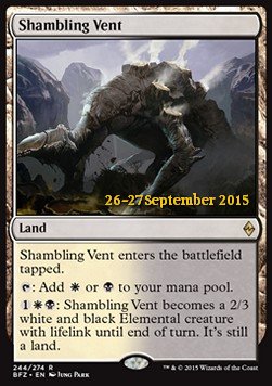 Shambling Vent - Battle for Zendikar Promos 