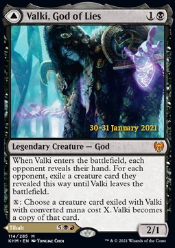Valki God of Lies Tibalt Cosmic Impostor - Kaldheim Promos 