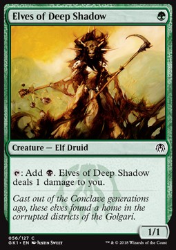 Elves of Deep Shadow - Guilds of Ravnica Guild Kits 