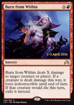 Burn from Within - Shadows over Innistrad Promos 
