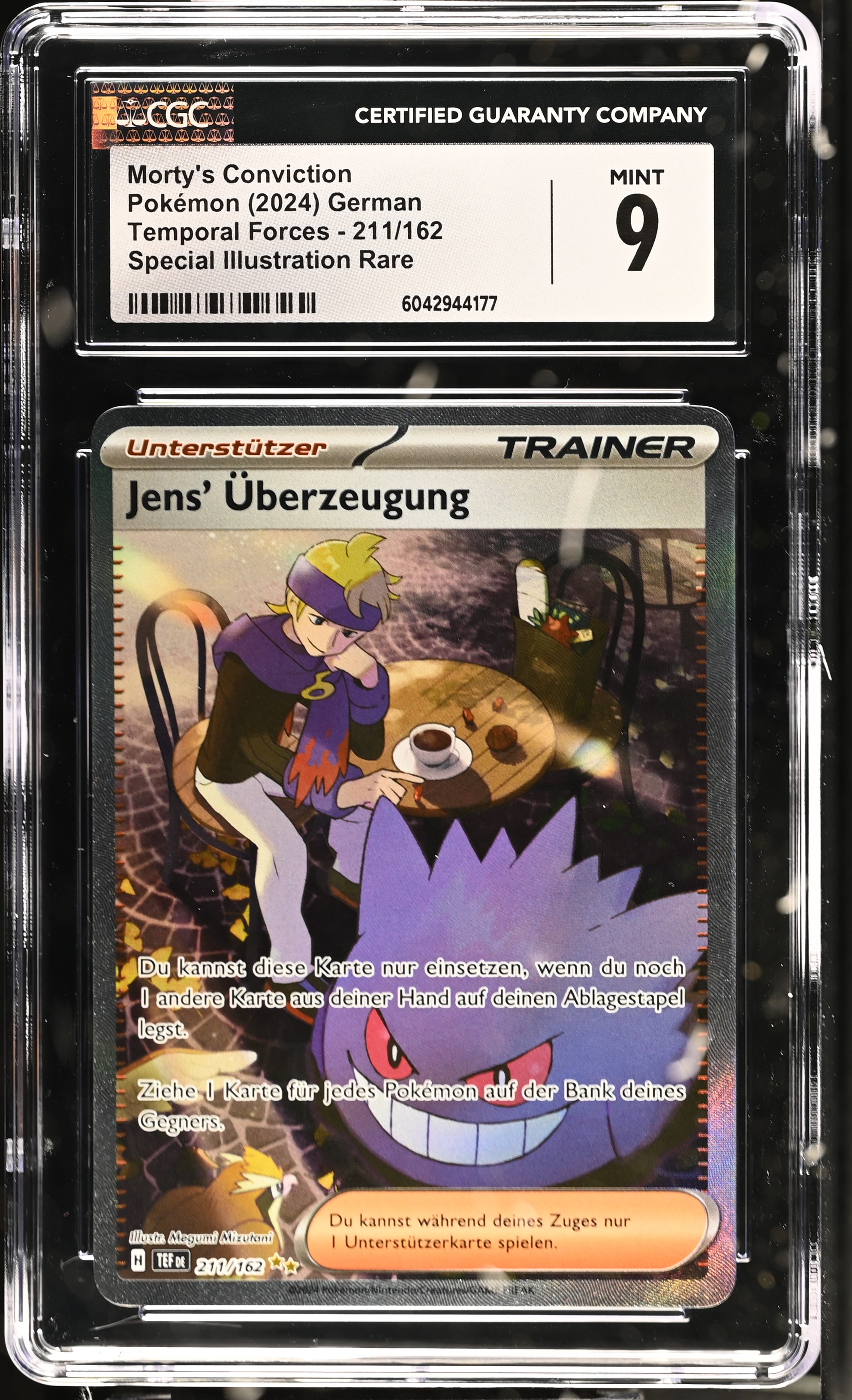 Mortys Conviction - TEF 211 - German - CGC 9 