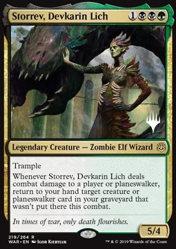 Storrev Devkarin Lich - Throne of Eldraine Promos 