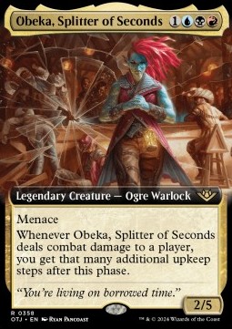Obeka Splitter of Seconds - Outlaws of Thunder Junction Extras 
