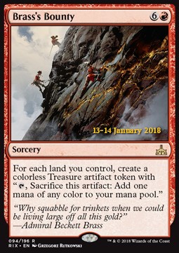 Brasss Bounty - Rivals of Ixalan Promos 