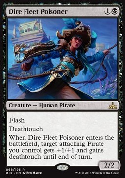 Dire Fleet Poisoner - Rivals of Ixalan 