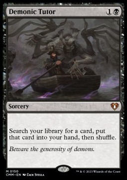 Demonic Tutor - Commander Masters