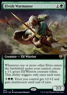 Elvish Warmaster - Kaldheim Extras 