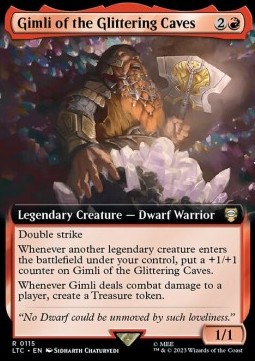 Gimli of the Glittering Caves - Commander The Lord of the Rings Tales of Middle earth Extras 