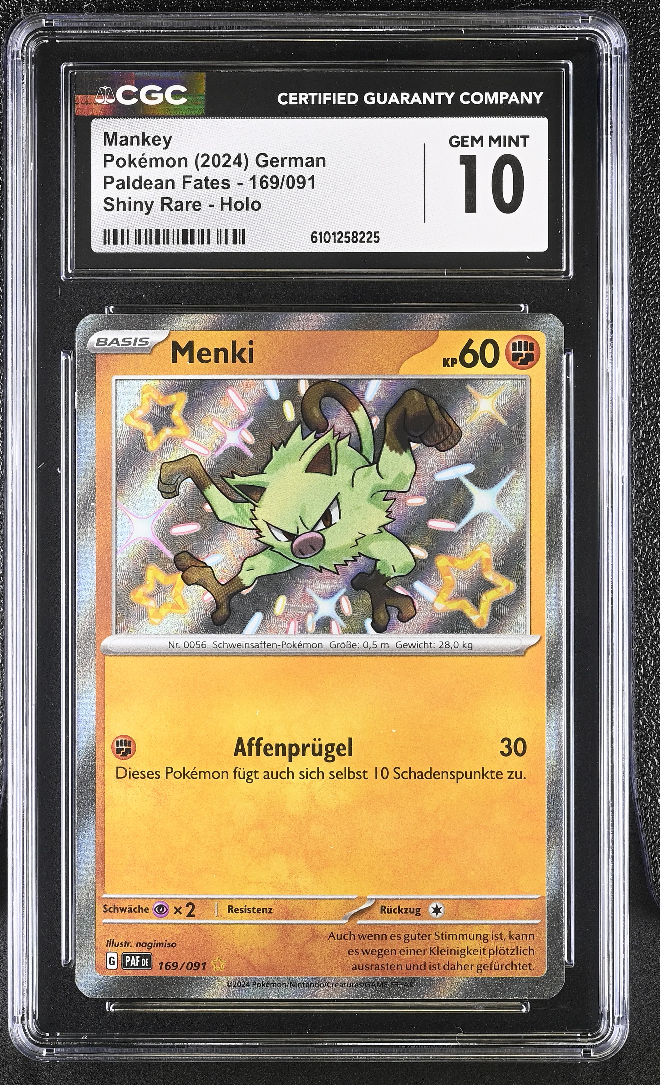 Mankey - PAF 169 - German - CGC 10 