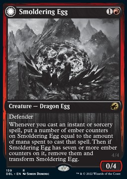 Smoldering Egg // Ashmouth Dragon 