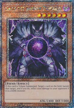 Caius the Shadow Monarch (V.2 Quarter Century Secret Rare)