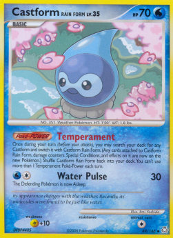 Castform Rain Form Lv.35 