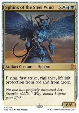 Sphinx of the Steel Wind 