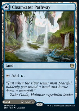 Clearwater Pathway Murkwater Pathway - Zendikar Rising 