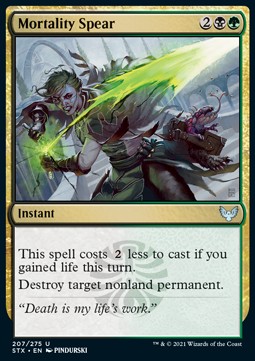 Mortality Spear 