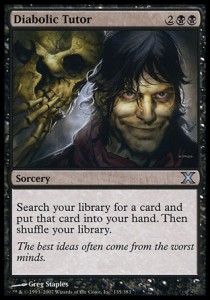 Diabolic Tutor - Tenth Edition 