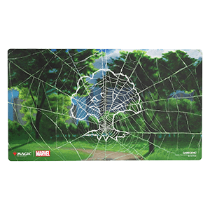 Magic The Gathering | Marvels Spider Man Gamegenic Forest Shiny Playmat 