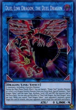 Duel Link Dragon, the Duel Dragon (V.1 - Super Rare) 